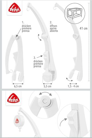 Soporte móvil para cuna