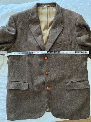 Chaqueta Sport Coderas Ante Marrón