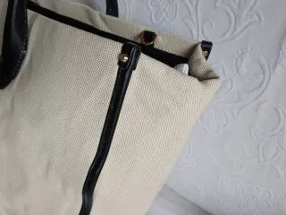 Borsa Michael Kors Beige e Nera