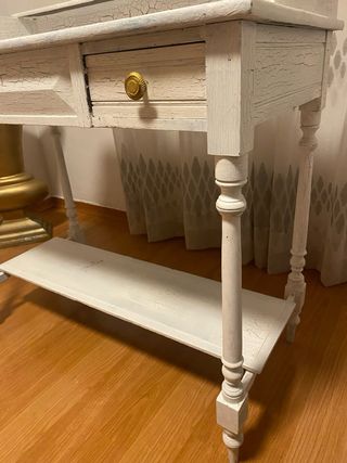 Escritorio Luis XVI Restaurado Blanco