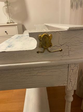 Escritorio Luis XVI Restaurado Blanco