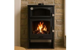 Estufa de leña nueva Aston 10Kw CAST1011