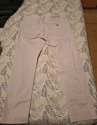 Pantalón Armani Crema