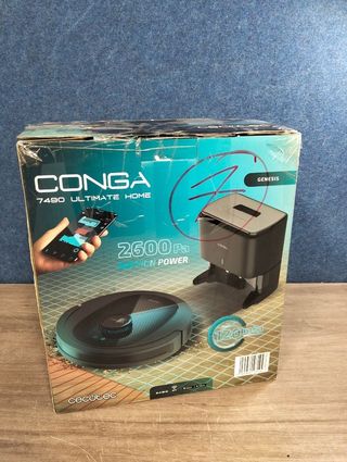 Robot Aspirador Conga 7490 para Suelos y Fregado