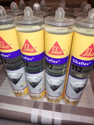 Sikaflex 112 Crystal Clear Sellador Transparente
