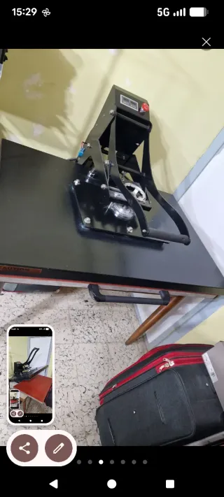 Plancha de estampación 70 cm