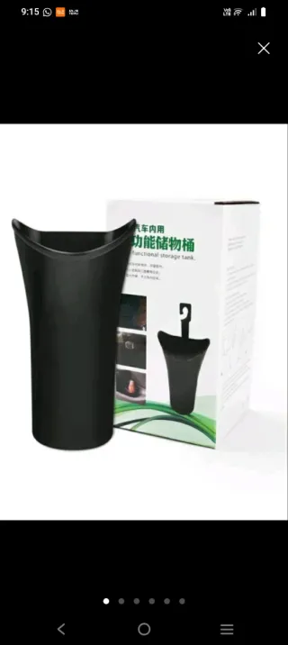 Paraguas plegable y soporte coche