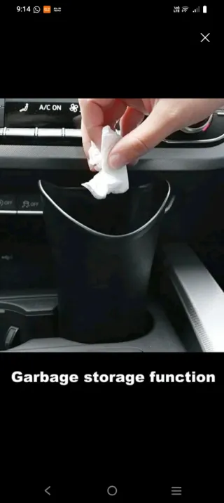 Paraguas plegable y soporte coche