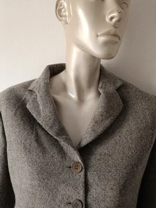 Blazer Max Mara Marrone/Grigio