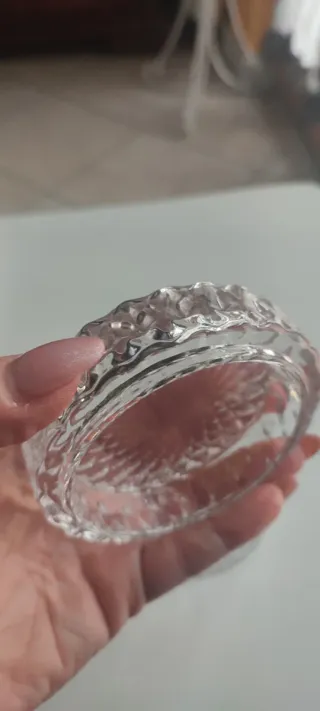 Cofanetto in vetro decorato