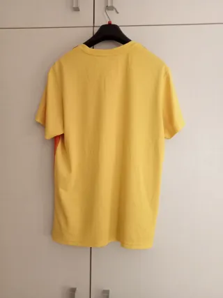 Maglietta Nike XL a righe rosse e gialle