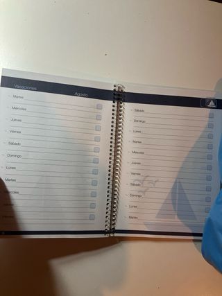 Mochila y agenda escolar