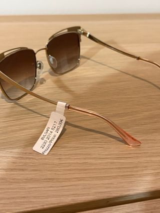 Occhiali da sole Bulgari oro e multicolor