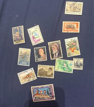 Lote de sellos antiguos