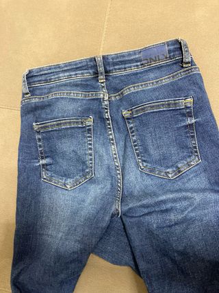 Jeans blu scruro super slim di Only taglia S