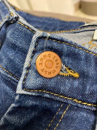 Jeans blu scruro super slim di Only taglia S