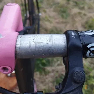 Bicicleta Fixie Negra rosa