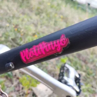 Bicicleta Fixie Negra rosa