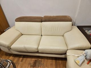 Divano e Poltrona Wama Italia Beige/Marrone