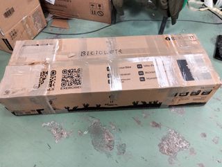 Bicicleta estática ergométrica con cuerdas de tracción KM-Fit