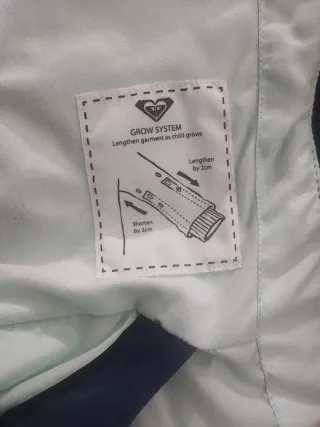 Chaqueta Roxy Esquí Niña Azul