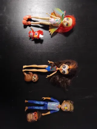 Muñecas Enchantimals y animales