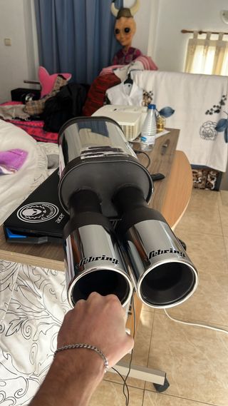 Tubo de escape Sebring doble cromado