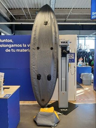 Kayak Hinchable Tribord 100+ Amarillo 2 Plazas