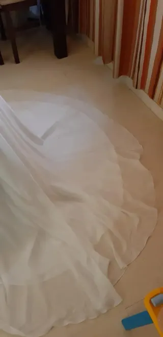 Vestido de Novia Blanco Sin Usar