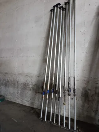 8 Barras sujeta mercancías para semirremolques