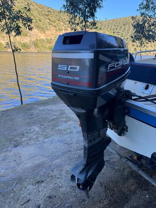 Motor fueraborda Force mercury 50cv 2T con mando