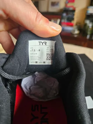 Zapatillas TYR CXT-2 Trainer Nuevas