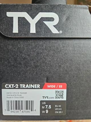 Zapatillas TYR CXT-2 Trainer Nuevas