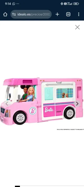 Barbie 3-in-1 Dream Camper Caravana