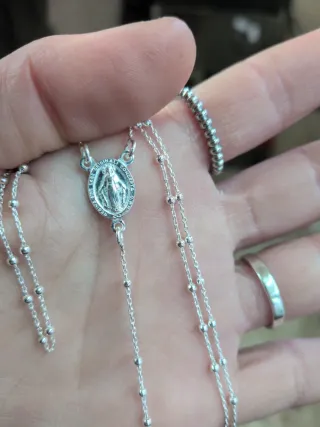 Rosario Plata 925 Fino