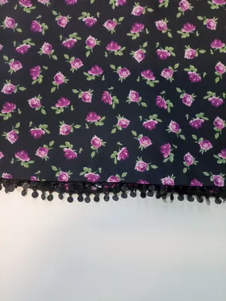 Falda Mango floral hasta la rodilla