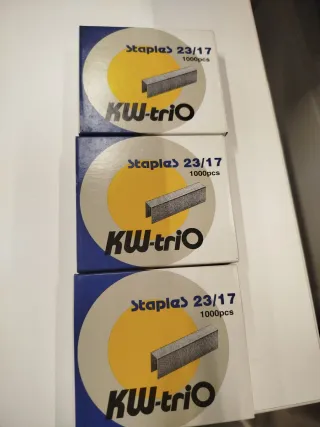 Grapas KW-Trio 23/17 (1000 uds)