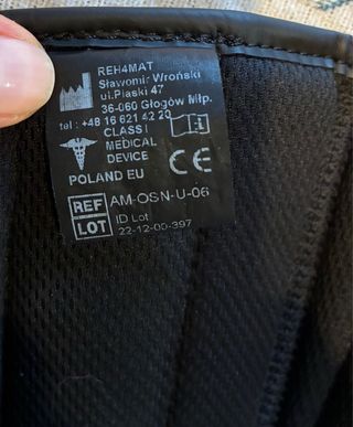 Tutore polso sinistro  M2 Manukeep