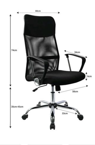 Poltrone da ufficio ergonomiche. 2 unità. 30€ ciascuna