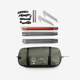 Tienda de campaña domo para trekking 2 personas Forclaz