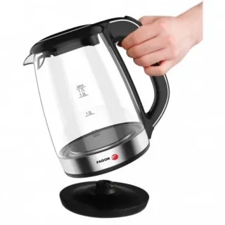 Hervidor Agua Cristal Fagor LED