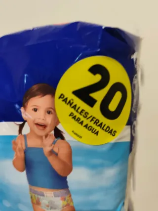 Dodot Splashers Talla 5-6 (40 uds)