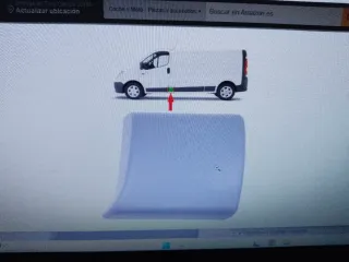 Moldura lateral Renault Trafic