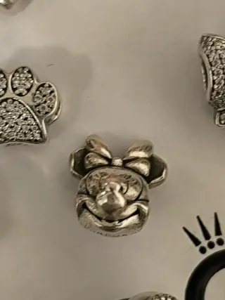 Lote Charms Pandora Plata