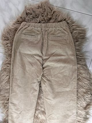 Pantaloni bambina in velluto a coste