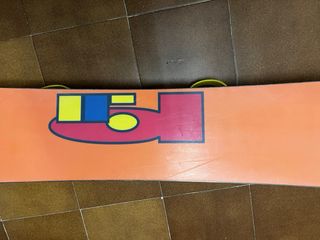Tabla Snowboard con Fijaciones