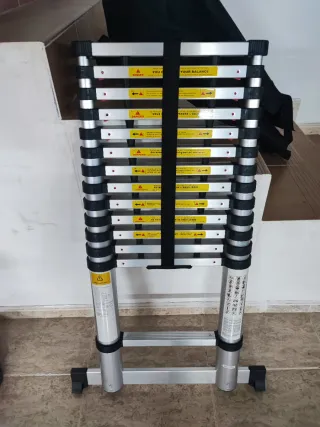 Escalera telescópica 4,1m
