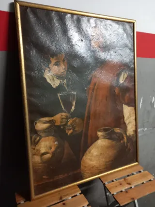 Cuadro Óleo Antiguo