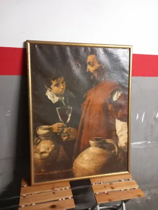 Cuadro Óleo Antiguo