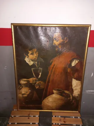 Cuadro Óleo Antiguo